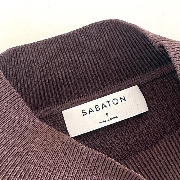 Aritzia Babaton Sculpt Knit Mockneck Halter Top - Picture 6 of 7